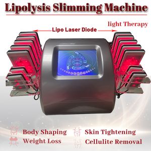 Professional Lipolysis Slimming Machine Lipo Laser Diode Weight Loss Abdomen Massager Non-Invasive Portable Device Easy Operation