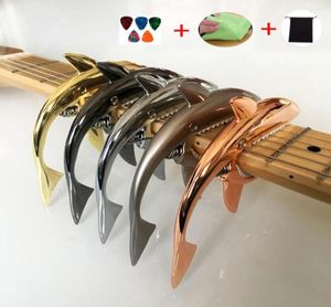 Guitar Capo Cynk Stop Szybka zmiana Szybka zmiana Transpondery Diacritical Transpondery oszczędzają wysiłek i trwałe 10344573178411