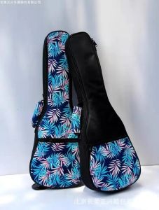 Cavi Ukulele Guitar Backpack, borsa per chitarra, grande custodia, pad di cotone addensato, concerto di soprano, baritono tenore, 21, 23, 26