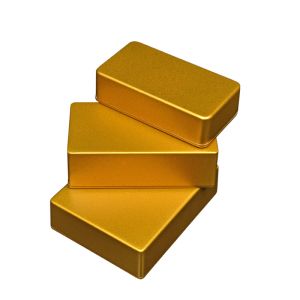Cavi Landtone 125B/1590b/1590BB Gold Aluminium Metal Stomp Box Case Case Caso