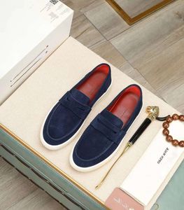Fashion Loafers Flexy Walk Casual Shoes Sneakers Deluxe Flats Dandelion Italy Men Delicate Elastikid Blue Black Suede Platforms Designer Fitness Loafer Box EU 38-45