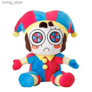 Plush Dolls Pomni the Digital Circus Plush Toys Amazing Circus Clown Rabbit Plush Dolls Periphery Stuffed Toys Kids Adults Christmas Gift Y240415