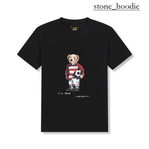 Bear Graphic Printed Designer T -Shirt Herren T -Shirt Luxus Modemarke Kurzarm Bär Hemd Hochwertige Baumwolle Womens T -Shirt Casual Bear Shirt Polo T Shirt 8143