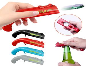 Tragbarer Cap Gun Flaschenöffner Getränke Bierflasche Opener Launcher Bar Tool Getränk Eröffnung Schützen Weinzubehör2970899