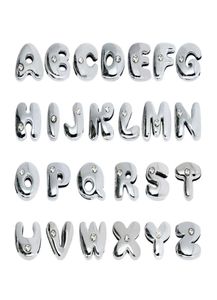 8mm 1300pcslot AZ One Rhinestone Slide Letter Accessori alfabeti per alfabeto fai -da -te Fit per portachiavi da 8 mm per le strisce telefoniche3890491