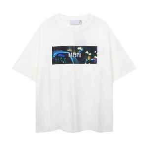 2024デザイナーメンズTシャツファッションアンチソーシャルTシャツソーシャルクラブトップクラシックパターンプリントデコレーションハイストリートラウンドネックショートスリーブTシャツ＃Q6