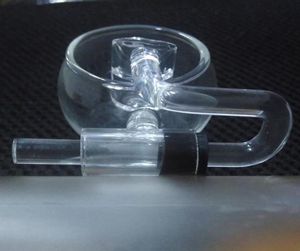 炭水化物キャップ付きクォーツバケットアクセサリードメレスフッカースイングアームガラスボウルアームリンケージバケツ接続10mm 14mm 18mm男性F5054325