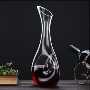 Wine Decanter LeadFree Crystal Glass Home Bars Champagne Pourer Snail Shaped Brandy Bottle Container 240415