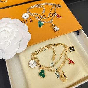 Весенний новый браслет с новым цепью классический дизайнер Love Gift Jewelry вечеринка по случаю дня рождения