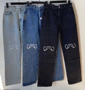 Jeans Womens Designer byxa ben Öppna gaffel tät capris denim byxor vit rosa förtjockas varm bantning jean byxor märke kvinnor kläder broderi tryck 1eux