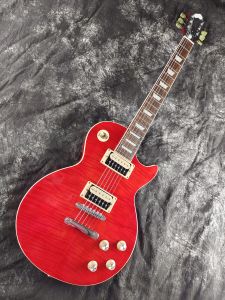 Guitarra de guitarra de guitarra de guitarra vermelha corporal de mogno de pau -rosa de pau -rosa ecologicamente correto violão de pintura à venda frete grátis