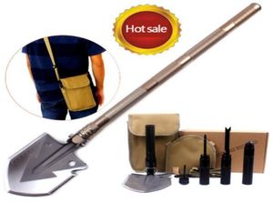 2017 New Style Professional Military Tactical Multifunction Shovel Shovel Outdoor Camping Survival Survival折りたたみスペードツール機器5648530