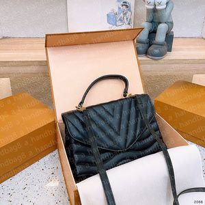 Luxury Saigon Satchel Modne torby na ramię Summer klasyczny oryginalny skórzane torby projektanckie klapy kobiety