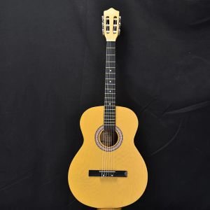 Guitar 39 tums klassicica Guitar Basswood Högkvalitativ gitarr Professionell Konsert Musikinstrument Nybörjare Gift AGT276