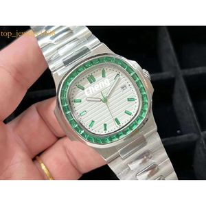 Men's 40mm Diamond Watch Automatic Mechanical Movement 5 -color Stainless Steel Montre De Luxe Wristwatch