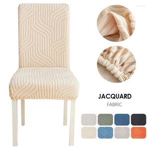 Chair Covers Dining Slipcover Parsons Furniture Protector Stretch Jacquard For Room Restaurant Kitchen