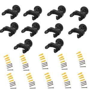 PEGS 2/4/6/8/10PCS Pedal Hanger Wall Hancher Helter Ukulele Bandolin Hanger para Bass Guitar Accessories Musical Instruments