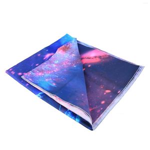 Tapestries Blacklight Tapestry UV Reactive Mysterious Color Luminous Wall Hanging For Living Room Bedroom