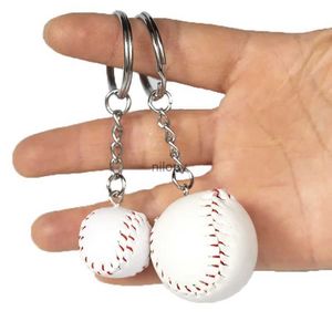 Keychains Lanyards Mini Three-Piece Baseball Glove Wood Bat Keychain Sports Car Key Chain Key Ring Gift For Man Women Men Gift 11cm 1 Piece