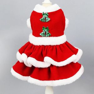 Dog Apparel Christmas Dress Winter Warm Pet Clothes Tree Coat Cute Cosplay Up Costume For Small Medium Dogs Cats