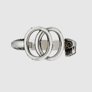 Anéis homens homens banda designer de anel jóias de moda jóias titânio Aço inoxidável Snake Single Grid Rings Casual Casual Casual Classic Retro Silver Tamanho opcional 6-10 011