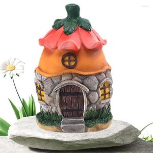 Dekoracje ogrodowe Wróżkowe figurki domowe miniaturowe akcesoria żywiczne mini bonsai ozdoby na zewnątrz