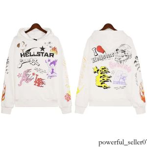 Hell Star Hoodie Męskie designer bluzę z kapturem Hodowlaj Hell Star Pant Blue Yoga Hoodios Printing Hip-Hop Clothing Hellstar Hellstar 7152