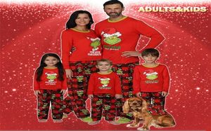 Familjsmatchande kläder Familj Julpyjamas Matchande Sleepwear Familia Look Matching Outfits för Parentchild Pyjama Set6677609