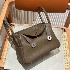 NEU MINI handgefertigte Handtasche Umhängetasche, Top-Designer-Marke, Clemence Leder, vollständig handgefertigt mit Wachsfadennähten, Arzttasche, High-End-Feeling