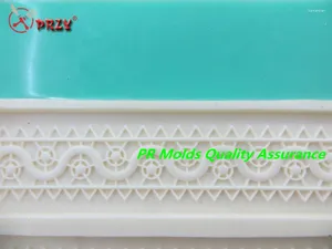 Baking Moulds Style Large Wholesale Chocolate Silicon Mold Fondant Cake Decoration Lace Mould No.f02