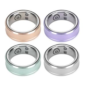 Smart Ring Health Tracker BT 51 NFC Sleep Body Temperaturövervakning Steg Counter IP68 för videorullningsbok PAG 240415