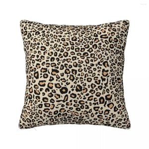 Kudde Leopard Animal Print Throw S Home Decor Case Autumn Decoration