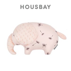 Baby Pillow Elephant Animal Bedding Born Doudou Touch Feeling Toddler Security Antistartle Spädbarnsrum Dekoration 240415