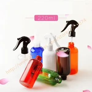 Butelki do przechowywania 220 ml ładne kolory butelka spyptowa sprayu z pistoletem z opryskiwaczem. Woda toaletowa