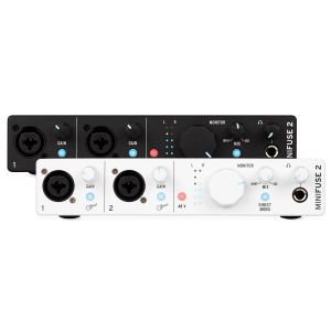 Cables Arturia Minifuse 2 Portable USBC Audio Interface 2 In / 2 Out for Guitar Recording Broadcasting and Live Multitrack Performance
