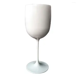 Mugs 401-500 ML Plastic Wine Glass Red Champagne Cocktail Cup White Black Creative Banquet Bar Restaurant