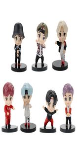 7 pezzi lotto 4g 5g 6g 7g Tiny Action Figure Tan Bann Boys Group Model K Star Top Funs A R M Y PVC Birthday Gifts216T3985933