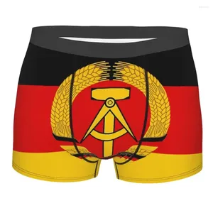 Underbyxor DDR National Flag Cotton Panties Man Underwear Sexy Shorts Boxer Briefs