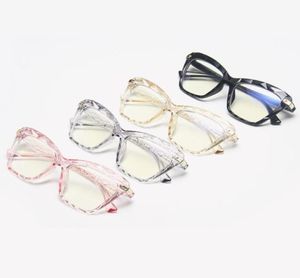 Ins Popular Fashion Ultralight Cat Eye Multicut Crystal Women Glasses Frame Clear Lens Retro Men Optical Eyewear Frames Sunglasse7104291