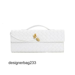 BUCKLE Long Lady Clutch Purse Single Lock Bottegs Cross Venets Women Bag Hardware Luxury New Bags Diagonal Handmased Andiamo Woven Shoulder French 2024 Je8n