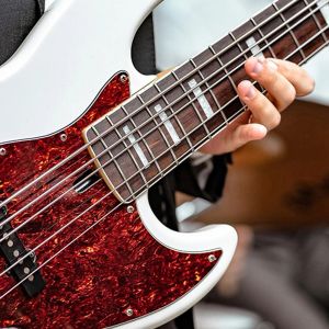 PEGS 5PCS Electric Bass Bass Strings ze stali nierdzewnej gitarę sznur zamienne gitarowe części instrumenty muzyczne