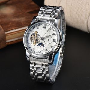 zegarek zegarek Para 904 Stal nierdzewna 2813 Mechaniczne automatyczne wodoodporne szafirowe szklane szklane luksusowe zegarek Tourbillon