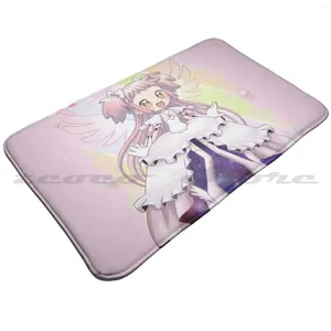 Tapetes puella magi madoka magica tapete de tapete não deslizamento absorve carpete de porta mahou shoujo