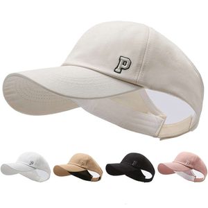 Kezha Ponytail Baseball Cap Spring/Summer Sports P-letterの空きトップ