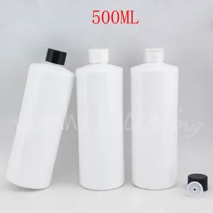 Bottiglie di stoccaggio 500 ml BOCK PLASCA FLASCA PLAVATA 500CC SPILAGGIO DI SHAMPOO / LOZIO CONTROVERATORE VECCHI (14 PC / PROTTO)