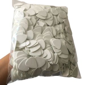 Cables Wholesale Lots of 500pcs Solid White Celluloid Guitar Picks Plectrums 0.46mm / 0.71mm / 0.96mm / 1.5mm