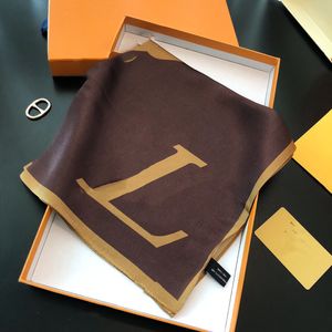 New designer shawl scarf for men and women silk square scarf high-end classic letter pattern cooling neck scarf satin scarf for women headband bag wrist 50X50 cm