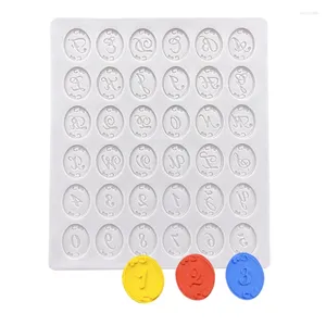 Baking Moulds Alphabet Number Silicone Sugarcraft Mold Resin Tools Cupcake Fondant Cake Decorating