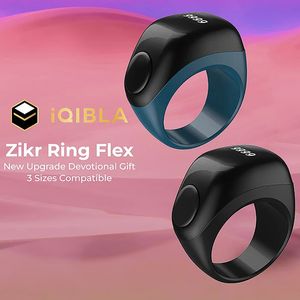 Iqibla Zikr1 Lite Smart Tasbih Tally Digital Counter For Muslims Tasbeeh Zikr Ring 5 Prayer Time Vibration Reminder Waterproof 240415