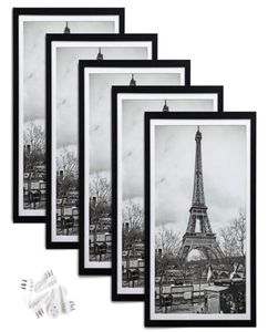 Picture Frame Display Gallery Wall Mounting Po Crafts Case Home Decoraions Black White 4 Sizes For Chose3781646